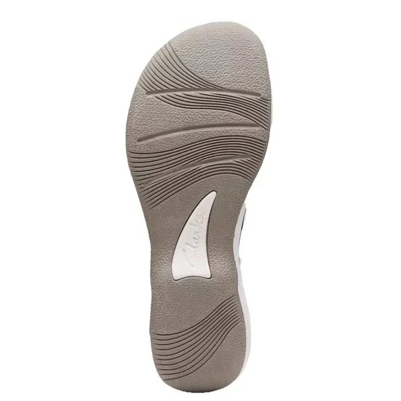 Clarks Women's Brinkley Jazz Flip Flops Cloudsteppers Size 11 Navy Blue New - Picture 4 of 12